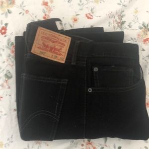 Levi's 505 Black Jeans